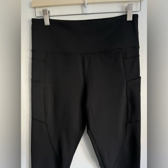 ZyiaBlackPocketLightnTightHirise7824LeggingsCompressiveUS810 - Picture 2 of 7